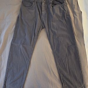 Mavi Zach Men's Slim Straight Charcoal Gray Jeans